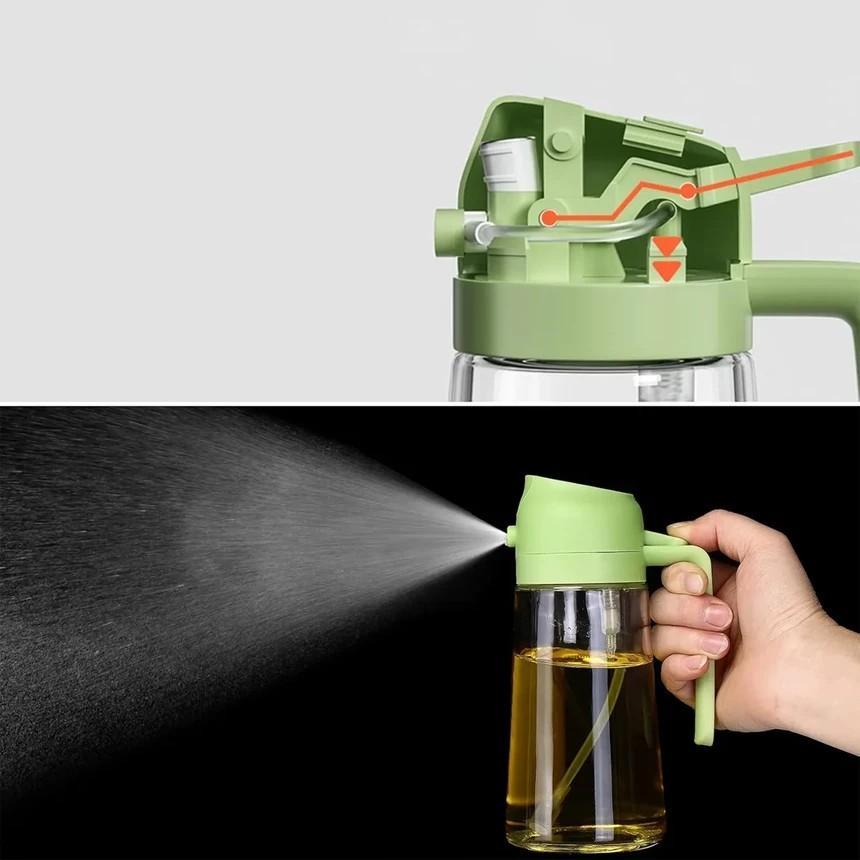 2 in 1 Oil Spray Bottle
