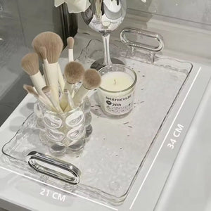 Premium Acrylic Serving &amp; Vanity Tray – Elegant &amp; Multi-Purpose