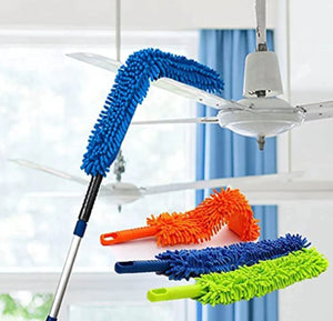 Expandable Fan Duster – Flexible Microfiber Cleaning Brush