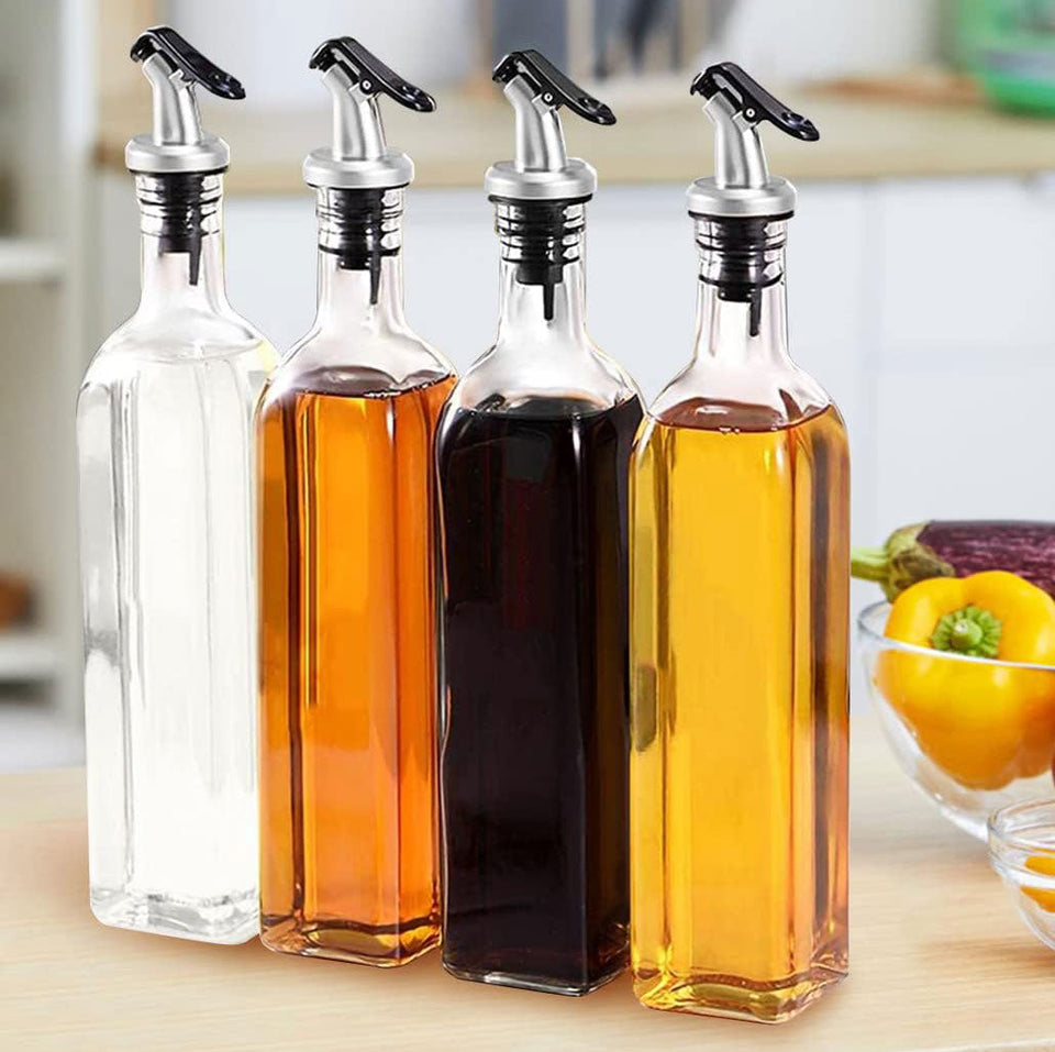 Premium Glass Oil & Vinegar Dispenser Bottle