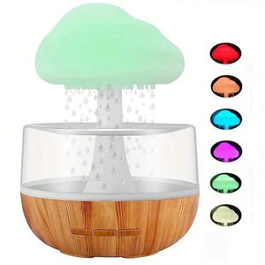 Rechargeable Plus USB Operated Cloud Rain Humidifier