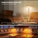 Rechargeable Table Touch Lamp