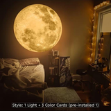 USB projection atmosphere lamp with creative patterns for photo shoots, Room Ambiance light, 3D Night light, strray sky mood light,  with 6 replaceable projection discs, A perfect Essential Gift