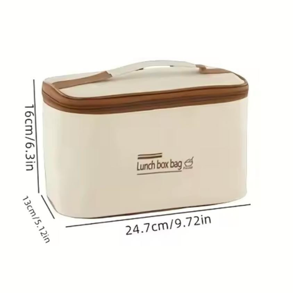 Insulated 4 Portion Lunch Box with Thermal Bag