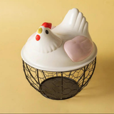 Iron Portable Multi Functional Egg  Basket
