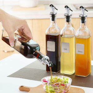 Premium Glass Oil & Vinegar Dispenser Bottle