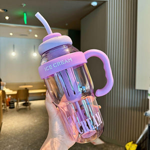 Detox Flask Plastic Water Bottle