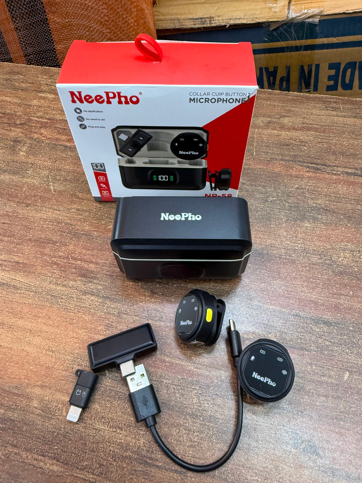 Neepho NP-58 Magnetic Wireless Microphone