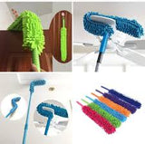 Expandable Fan Duster – Flexible Microfiber Cleaning Brush