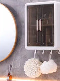 Wall Mounted Multi-Purpose Storage Rack – Kitchen &amp; Bathroom Organizer