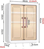 Wall Mounted Multi-Purpose Storage Rack – Kitchen &amp; Bathroom Organizer