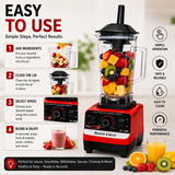 Silver Crest 3 in 1 Commercial Blender – 4500W Heavy Duty