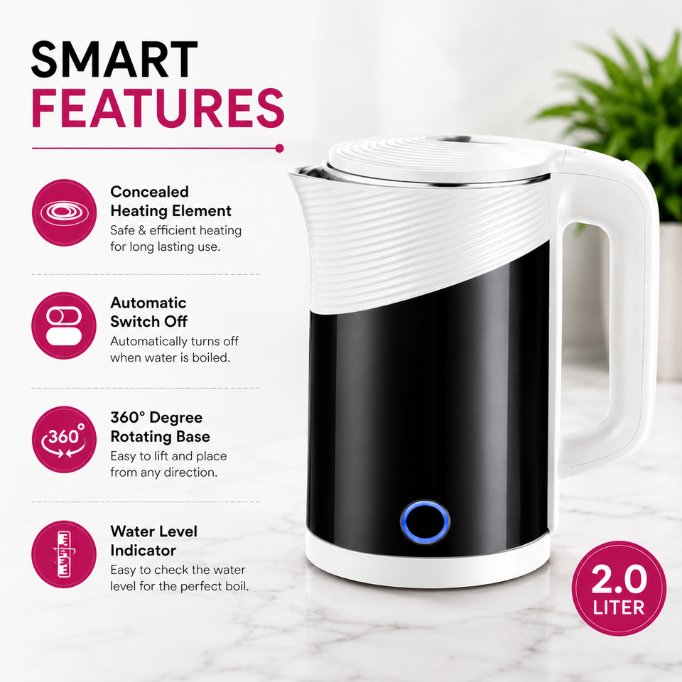 Kenwood Electric Kettle KW-004 – 2.0L