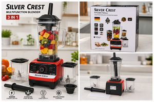 Silver Crest 3 in 1 Commercial Blender – 4500W Heavy Duty