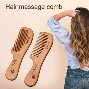 Wooden Hair Comb
